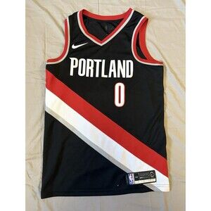 Damian Lillard Jersey M 44 Portland Trail Blazers Nike Dri-Fit Swingman Icon
